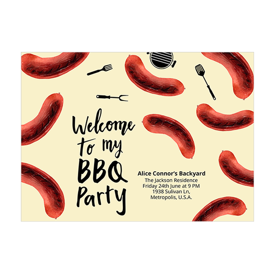 Wiener Roast Cards Greeting Cards United States